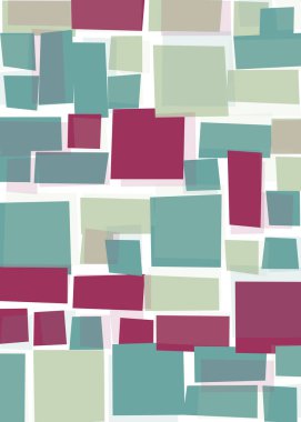 Ofset Quad üretken sanat arkaplan çizimi