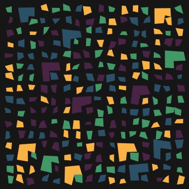 Ofset Quad üretken sanat arkaplan çizimi