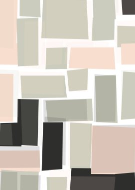 Ofset Quad üretken sanat arkaplan çizimi