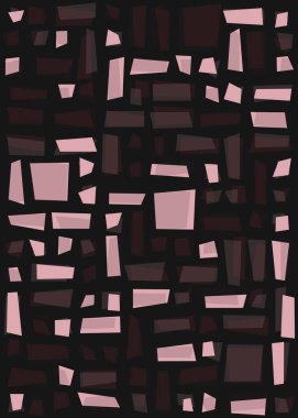 Ofset Quad üretken sanat arkaplan çizimi