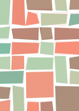 Ofset Quad üretken sanat arkaplan çizimi