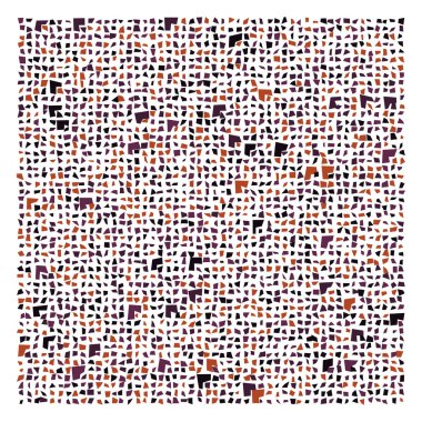 Ofset Quad üretken sanat arkaplan çizimi