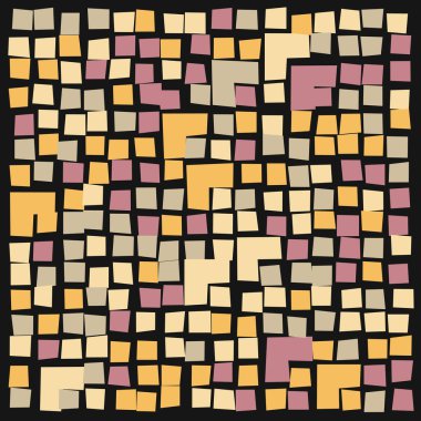 Ofset Quad üretken sanat arkaplan çizimi