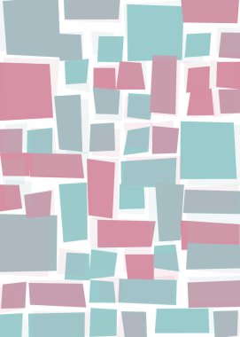 Ofset Quad üretken sanat arkaplan çizimi