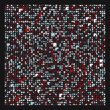 Ofset Quad üretken sanat arkaplan çizimi