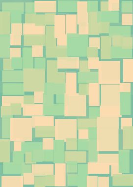 Ofset Quad üretken sanat arkaplan çizimi