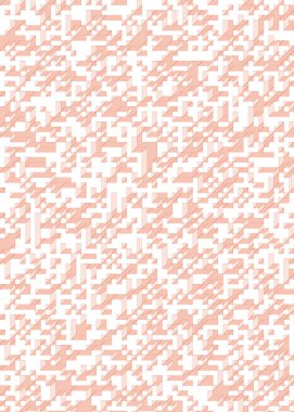 Edward Zajec 'in 1971' deki Il Cubo 'sunun uygulanması. Esasen 8 taştan oluşan bir Truchet fayans seti ve yerleştirme sanatı illüstrasyonu için kurallar