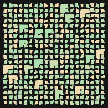 Ofset Quad üretken sanat arkaplan çizimi