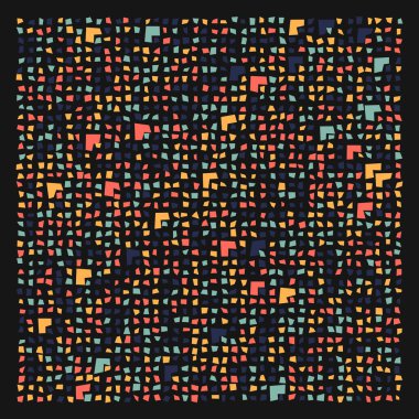 Ofset Quad üretken sanat arkaplan çizimi