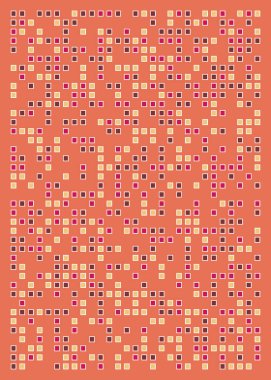 Ofset Quad üretken sanat arkaplan çizimi