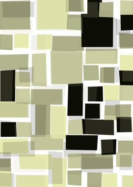 Ofset Quad üretken sanat arkaplan çizimi