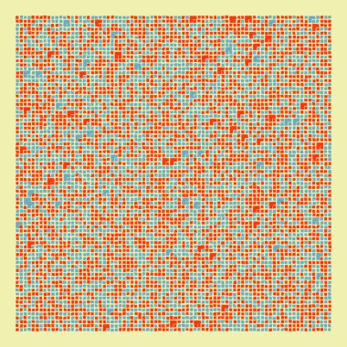 Ofset Quad üretken sanat arkaplan çizimi