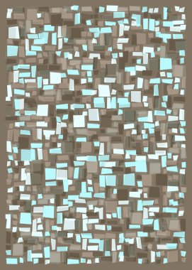 Ofset Quad üretken sanat arkaplan çizimi