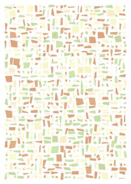 Ofset Quad üretken sanat arkaplan çizimi