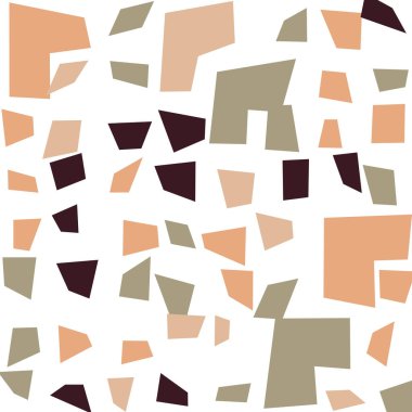 Ofset Quad üretken sanat arkaplan çizimi