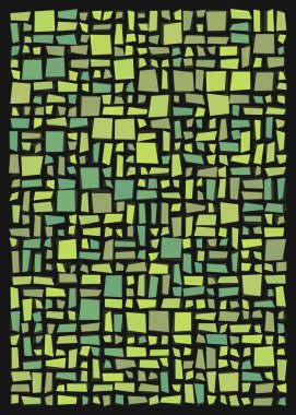 Ofset Quad üretken sanat arkaplan çizimi