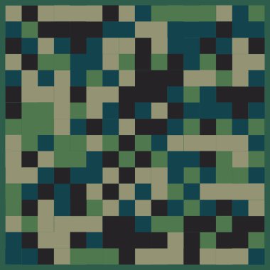 Ofset Quad üretken sanat arkaplan çizimi