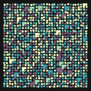 Ofset Quad üretken sanat arkaplan çizimi