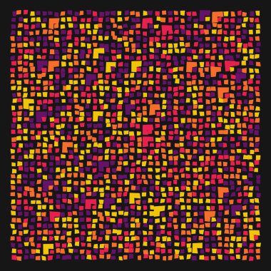 Ofset Quad üretken sanat arkaplan çizimi