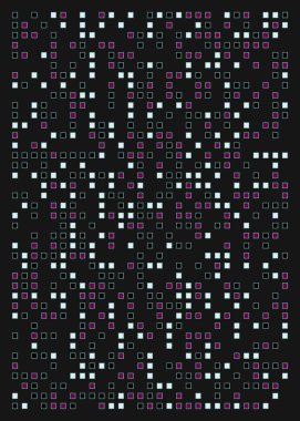 Ofset Quad üretken sanat arkaplan çizimi