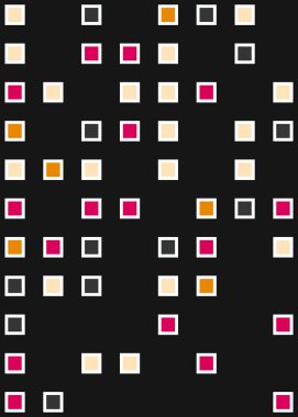 Ofset Quad üretken sanat arkaplan çizimi