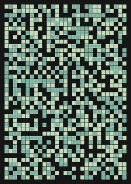 Ofset Quad üretken sanat arkaplan çizimi