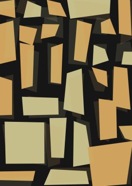 Ofset Quad üretken sanat arkaplan çizimi