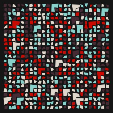 Ofset Quad üretken sanat arkaplan çizimi