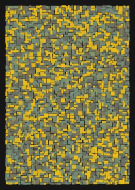 Ofset Quad üretken sanat arkaplan çizimi