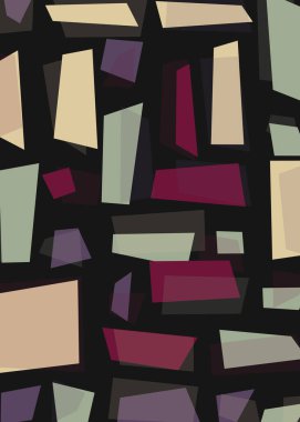 Ofset Quad üretken sanat arkaplan çizimi