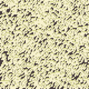 Edward Zajec 'in 1971' deki Il Cubo 'sunun uygulanması. Esasen 8 taştan oluşan bir Truchet fayans seti ve yerleştirme sanatı illüstrasyonu için kurallar