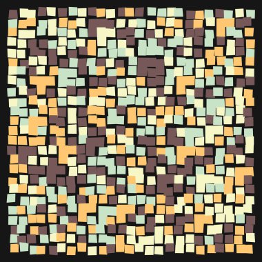 Ofset Quad üretken sanat arkaplan çizimi