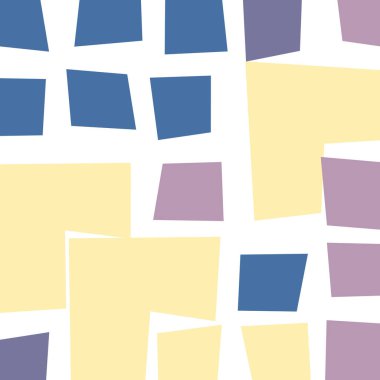 Ofset Quad üretken sanat arkaplan çizimi