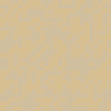 Edward Zajec 'in 1971' deki Il Cubo 'sunun uygulanması. Esasen 8 taştan oluşan bir Truchet fayans seti ve yerleştirme sanatı illüstrasyonu için kurallar