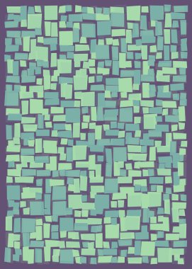 Ofset Quad üretken sanat arkaplan çizimi