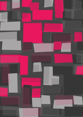 Ofset Quad üretken sanat arkaplan çizimi