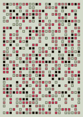 Ofset Quad üretken sanat arkaplan çizimi