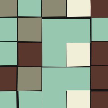 Ofset Quad üretken sanat arkaplan çizimi