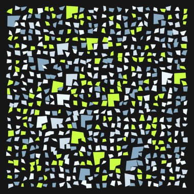 Ofset Quad üretken sanat arkaplan çizimi