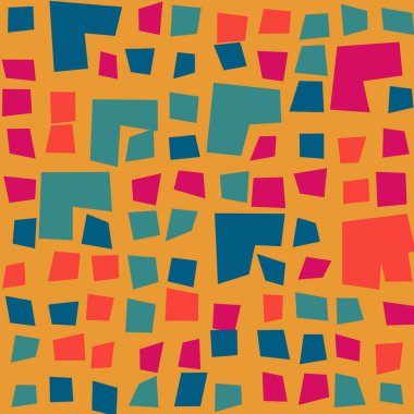 Ofset Quad üretken sanat arkaplan çizimi