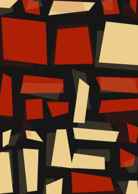 Ofset Quad üretken sanat arkaplan çizimi