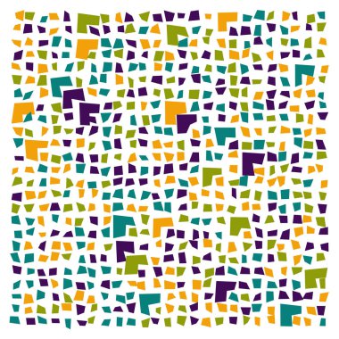 Ofset Quad üretken sanat arkaplan çizimi