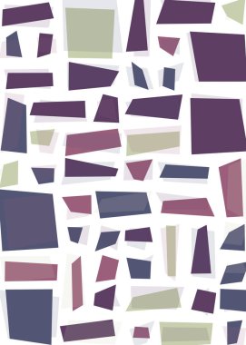 Ofset Quad üretken sanat arkaplan çizimi