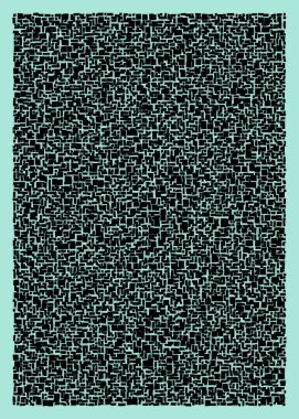 Ofset Quad üretken sanat arkaplan çizimi