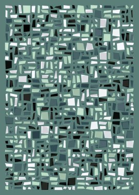 Ofset Quad üretken sanat arkaplan çizimi