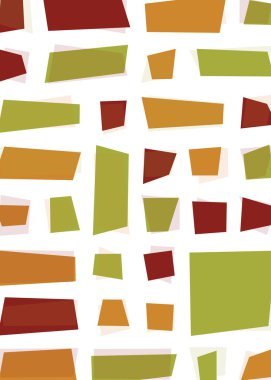 Ofset Quad üretken sanat arkaplan çizimi