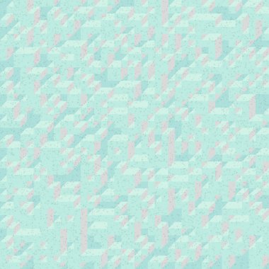 Edward Zajec 'in 1971' deki Il Cubo 'sunun uygulanması. Esasen 8 taştan oluşan bir Truchet fayans seti ve yerleştirme sanatı illüstrasyonu için kurallar