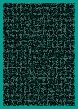 Ofset Quad üretken sanat arkaplan çizimi