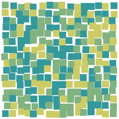 Ofset Quad üretken sanat arkaplan çizimi