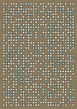 Ofset Quad üretken sanat arkaplan çizimi